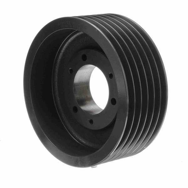 6 Groove Cast Iron Bushed Bore Multiple Sheave, 65V1130E